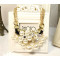 N-3751  Fashion Style Multilayer Chains Crystal Pearl Flower Tassels Necklace