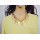 N-4866 Europe Style Gold Plated Alloy Lots Keys Tassels Pendant Necklace