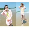 K-0003 women sweet nylon sun-protective clothing jakets ultra-thin transparent air conditioning dress cardigan 8Colors