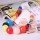 N-3769 Korea Style All-match Colorful Candy Beads Lace Bowknot Necklace