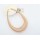 N-3794Punk Style Exaggerated Gold PLated Alloy Vintage coil spring Choker Necklace