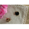 E-3088 Fashion style Gold Plated Alloy Hollow Out Leopard Head Button Ear Stud