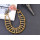 N-3830 Vintage Style Bronze Alloy Beads Rivets Shape Hollow Out Collar Necklace