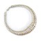 N-3833 European Style Silver Gold Plated Alloy Spring Hoop Choker Necklace