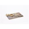 R-1128 Korea Style Silver gold Plated Alloy Circles Opened Leaves  Rings Set 2 Colors