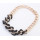 N-3843 European Style Gold Plated CCB Link Chain Choker Necklace