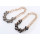 N-3843 European Style Gold Plated CCB Link Chain Choker Necklace
