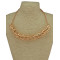 N-3836 European Style Gold Plated Alloy Snake  Link Chain Choker Necklace