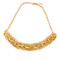 N-3836 European Style Gold Plated Alloy Snake  Link Chain Choker Necklace