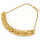 N-3836 European Style Gold Plated Alloy Snake  Link Chain Choker Necklace