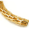 N-3836 European Style Gold Plated Alloy Snake  Link Chain Choker Necklace