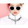 N-3867 Europe Style Silver Plated Vintage Hollywood 14ss Pink Black Brillant Crystal Rivets Chunky Chain Necklaces