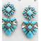 E-3121 5 colors Shourouk crystal earrings designer luxury big flower fashion women long drop earring vintage brass jewelry