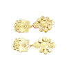 E-3197 New Arrivals  Gold  Plated Colorful Neon Pink Blue  Crystal  Rivets Dangle Long Earrings Brinco