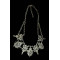 N-5038  Bohemian Gun Black Metal Crystal Gemstone Shourouk Necklace Jewelry Statement Necklace Insight Guides