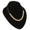 N-5049  CCB Beads multilayer Leather Chain Choker Necklace Adjustable