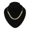 N-5049  CCB Beads multilayer Leather Chain Choker Necklace Adjustable