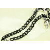 N-5073  European style Black Chain Star Rhinestone Hat Boy baseball whistle Charms Necklace