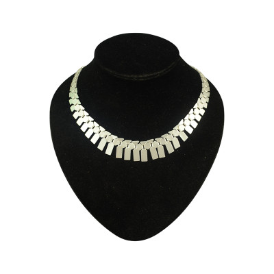 N-5081 Vintage style high quality silver gold chunly chain cute bib choker necklace