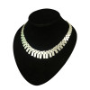 N-5081 Vintage style high quality silver gold chunly chain cute bib choker necklace