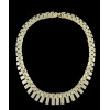 N-5081 Vintage style high quality silver gold chunly chain cute bib choker necklace