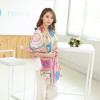 C-0075  New Arrival Famous Brand Horse Animal  Print Cotton Linen Soft Long Scarves Shawl 4 Colors Women