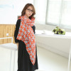 C-0074  New Arrival Famous Brand Cashew Geometry Design Long Scarves Shawl 4 Colors Women