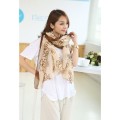 C-0069  New Arrival Famous Brand Flower  Print Cotton Linen Soft Long Scarves Shawl 3 Colors Women