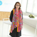 C-0071  New Arrival Famous Brand Belt Design Scrawl Long Rectangle Scarves Shawl 4 Colors Women