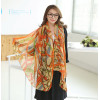 C-0071  New Arrival Famous Brand Belt Design Scrawl Long Rectangle Scarves Shawl 4 Colors Women