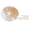 N-5145  Gold Plated Hollow Out Oval Flower Belly Chain Body Jewelry 90cm
