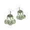 E-3275 Bohemian style Ethnic Tribal Coin Statement Dangle Drop Earring ethnic,gypsy,beach,india