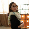 C-0078  New Arrival brand leopard sex lip knitted scarf for woman winter warm scarf