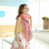 C-0078  New Arrival brand leopard sex lip knitted scarf for woman winter warm scarf