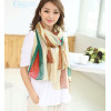 C-0081  New Arrival Famous Brand Charming Cotton Soft Geometry Print  Scarf Shawl 4 Colors Women 180cm*90cm
