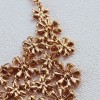 N-5186  European style fashion exaggerated alloy flower necklace gold plated F21 new Tanabata gift fashion necklace