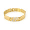 B-0418  New alloy gold twill link chain bangles&bracelets gypsy bracelet men's fashion jewelry gift