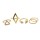 R-1149 European fashion style rhomb triangle arrows diamond ring sets