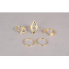 R-1149 European fashion style rhomb triangle arrows diamond ring sets
