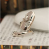 R-1146 European style personality nail rings charming rhinestone ring finger ring false fingernails for fashion women