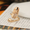R-1146 European style personality nail rings charming rhinestone ring finger ring false fingernails for fashion women