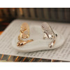 R-1146 European style personality nail rings charming rhinestone ring finger ring false fingernails for fashion women