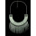 N-5216  European style Carving Crescent Choker Rivet Tassels Necklace