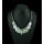 N-5227 fashion silver plated alloy waist black ribbon chain triangle head photo coin pendant choker necklace