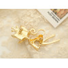 P-0149 Korean fashion style gold plated opal princess cat brooch high-grade rhinestone musical note brooch shawl buckles 2 styles 2 colors