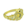 B-0423-PE Hot Sale European Fashion Style Wide Bangle Watch Women Bracelet Charming Peacock Elephant Geometry Rhinestone Bracelets Wristwatch Clock
