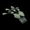 F-0201  bride bridesmaid jewelry 2 style Fashion Korean Style Silver Plated Alloy Rhinestone Pearl Flower Leaf Bowknot Hair Comb