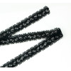 N-5279 New Gothic White Black Silk Needle Lace Chain Hollow Out Flower Mask For Masked Ball