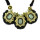 N-5270 new fashion style gold plated rhinestone crystal flower-shaped necklaces sweater chain