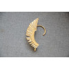 E-3368  Europea Style AB color wings full Rhinestone ears hanging Earrings ear clip cuff